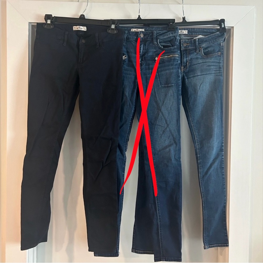 2 pairs of Hollister Jeans